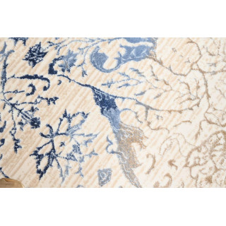 Kremna moderna vzorčasta preproga