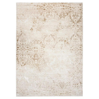 Moderna kremna preproga z vzorcem