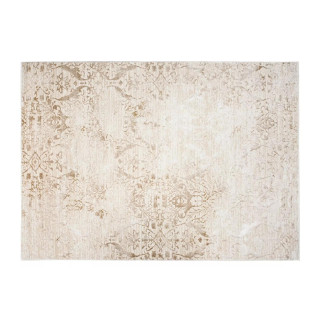 Moderna kremna preproga z vzorcem