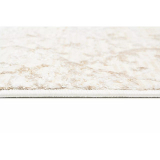 Moderna kremna preproga z vzorcem