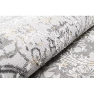 Vzorčasta preproga v sivi barvi