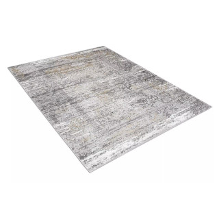 Vzorčasta preproga v sivi barvi