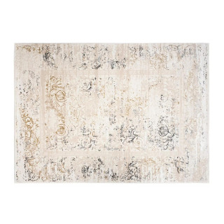 Moderna kremna preproga z vzorcem