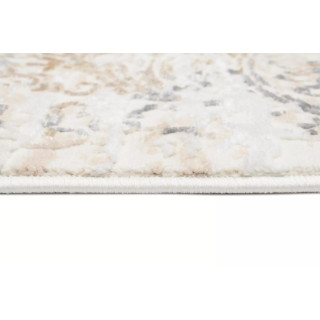 Moderna kremna preproga z vzorcem