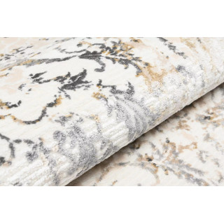 Preproga s kremnim vzorcem