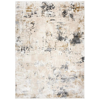 Moderna kremna preproga z vzorcem