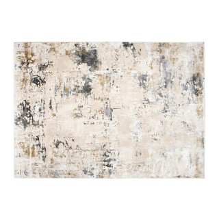 Moderna kremna preproga z vzorcem