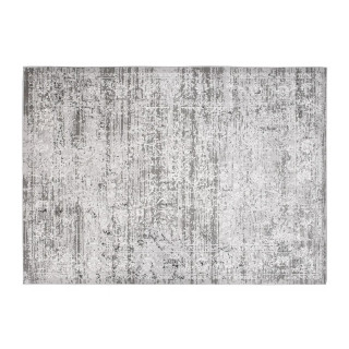 Vzorčana moderna preproga v sivi barvi