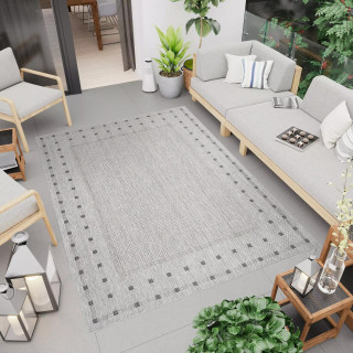 Siva preproga iz korduroja