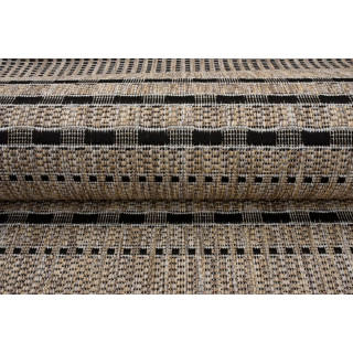 Rjava žametna preproga z vzorcem