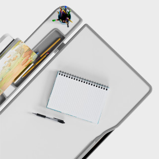 Ergonomska otroška pisalna miza Mark Adler STUDY 3.0 SIVA