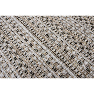 Rjava žametna preproga z vzorcem