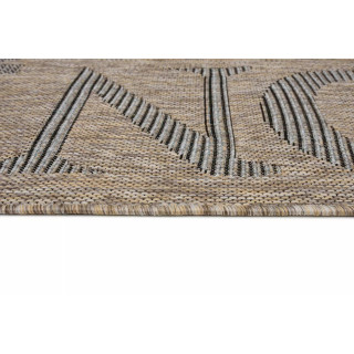 Rjava vrvica za preprogo z napisi