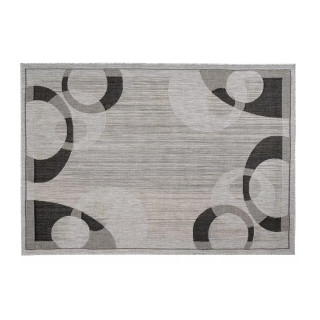 Siva žametna preproga z vzorcem