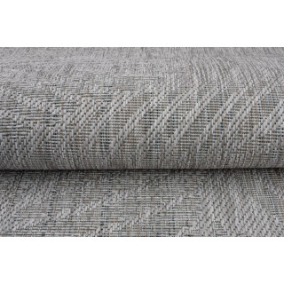 Siva žametna preproga z motivom listov