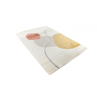 Moderna preproga z abstraktnimi vzorci