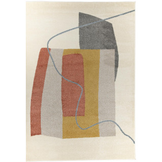 Moderna preproga z abstraktnimi vzorci