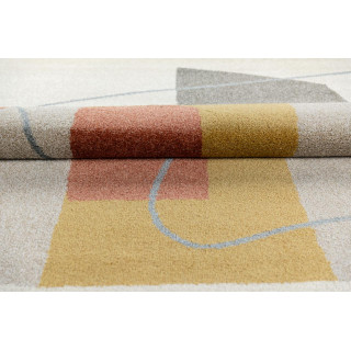 Moderna preproga z abstraktnimi vzorci