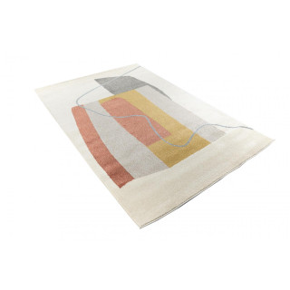 Moderna preproga z abstraktnimi vzorci