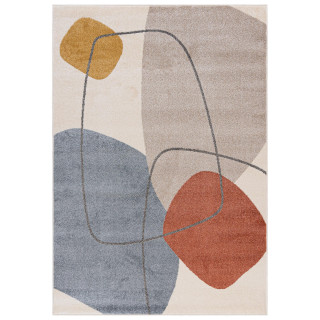 Moderna preproga z abstraktnimi vzorci