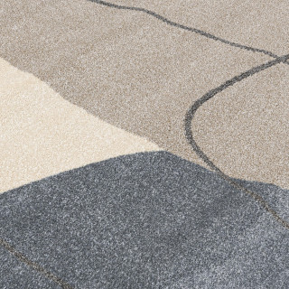 Moderna preproga z abstraktnimi vzorci