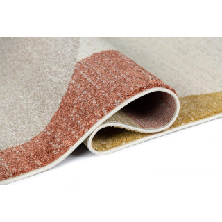 Moderna pisana preproga z abstraktnimi vzorci