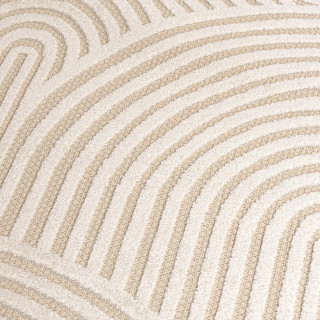 Preproga z vzorcem v kremni barvi