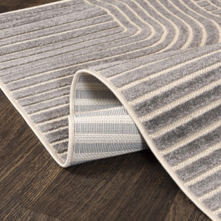 Preproga s kremnim vzorcem