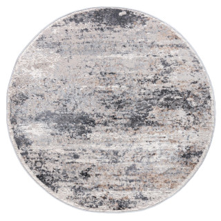 Barvita okrogla preproga z vzorcem