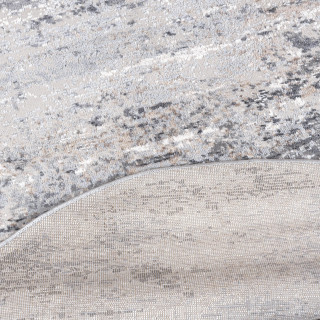 Barvita okrogla preproga z vzorcem