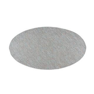 Okrogla modra preproga