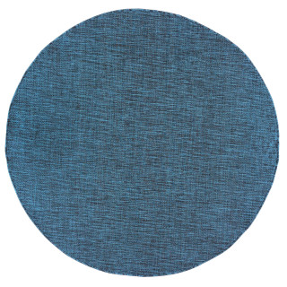 Turkizna okrogla preproga