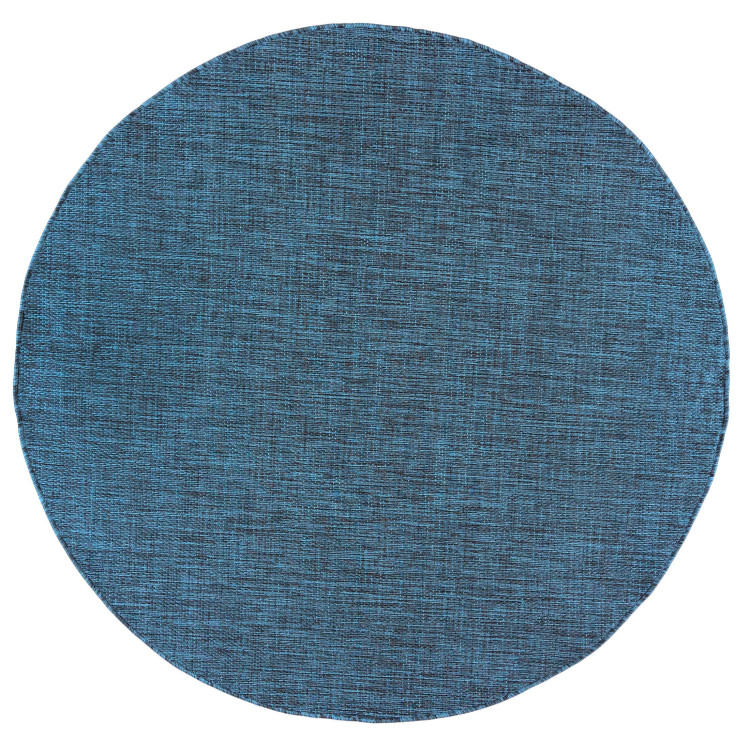 Turkizna okrogla preproga