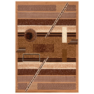 Vzorčasta rjava preproga