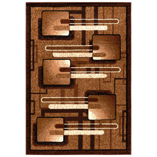 Klasična vzorčasta rjava preproga