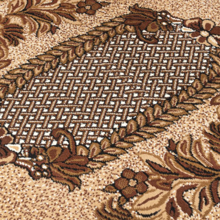 Klasična rjava preproga z vzorcem