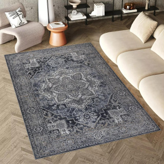 Bombažna vintage preproga z vzorcem