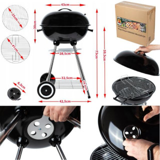 Žar MagicKugel GM6000 z ventilacijo