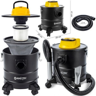 Sesalnik Maltec TurboVac ML1800-ASH s prostornino 18 l