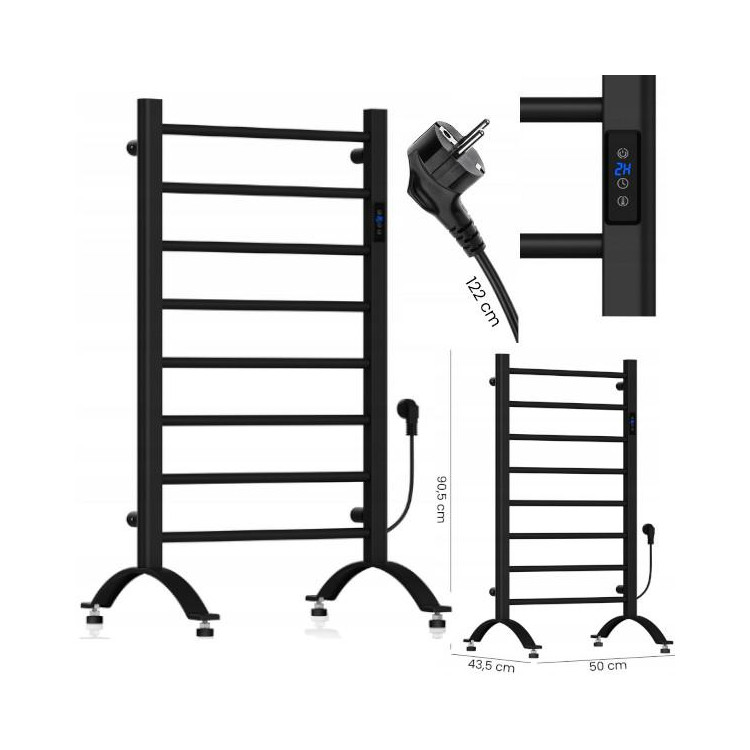 Električni grelec za kopalnico Maltec BH200W-BL