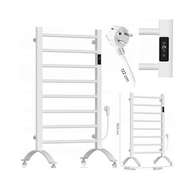 Električni grelec za kopalnico Maltec BH200W-WH