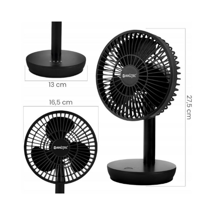 Brezžični namizni ventilator MalTec CoolDesk