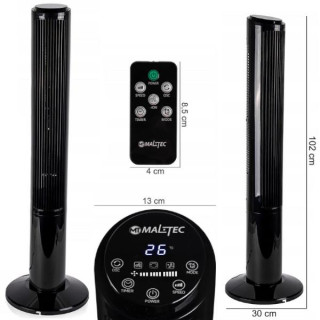 Stebrni ventilator MALTEC WK500Wt-ION + ionizacija