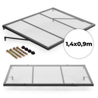 UV nadstrešek nad vhodnimi vrati - 140x90 cm