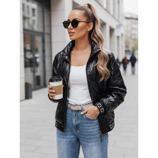 Črna ženska bomber jakna TY5292