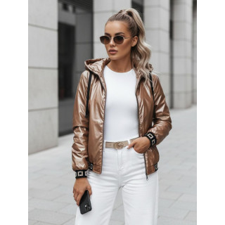 Ženska bež bomber jakna TY4913