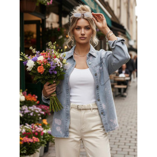 Svetlo modra jeans jakna TY5600