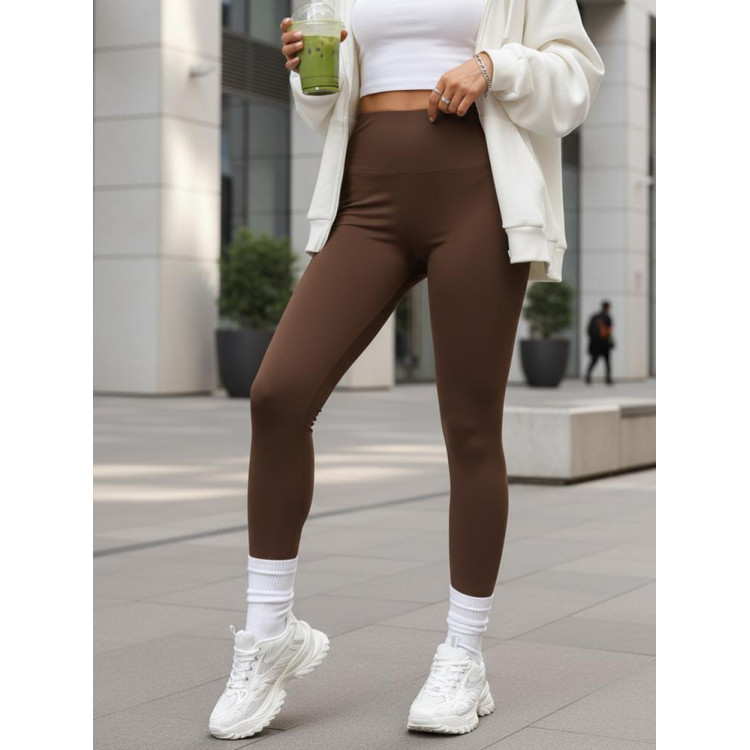 Rjave ženske oblikovalne pajkice UY2848