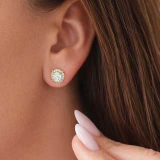 Ženski uhani s cirkoni