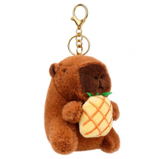 Plišasti obesek kapibara z ananasom